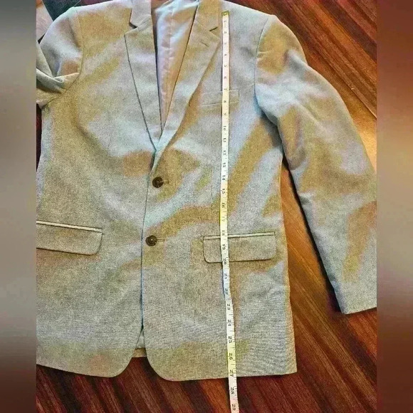 Nautica Gray Single Breasted Fully Lined Blazer Size 18 90s Business Casual EUC - Picture 11 of 15